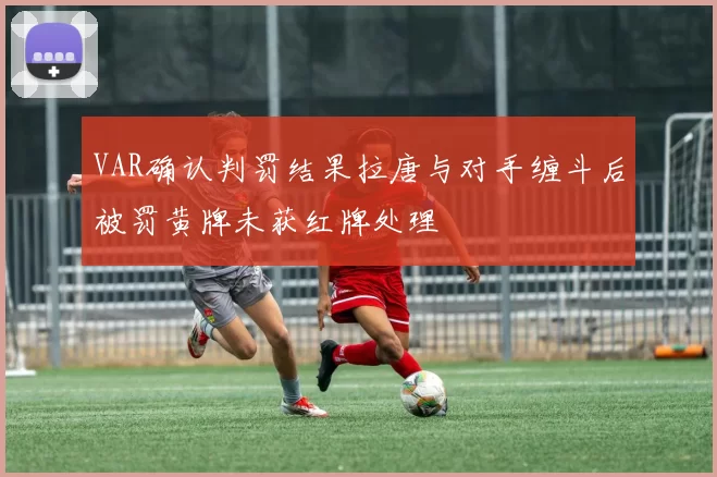 VAR确认判罚结果拉唐与对手缠斗后被罚黄牌未获红牌处理